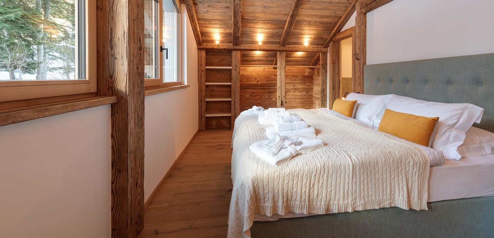 [Translate to English:] Marmotta Culm - St. Anton - Private - Luxus-Chalets